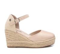 REFRESH - Alpargatas Mujer Beige - Calzado Cómodo y Versátil - Moda casual - Modelo 17264402 (Talla 39)