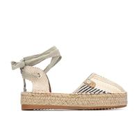 REFRESH - Alpargatas Mujer Beige - Calzado Cómodo y Versátil - Moda casual - Modelo 17520502 (Talla 37)