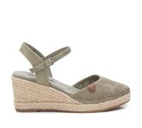 REFRESH - Alpargatas Mujer Kaki - Calzado Cómodo y Versátil - Moda casual - Modelo 17263904 (Talla 37)