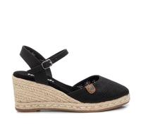 REFRESH - Alpargatas Mujer Negro - Calzado Cómodo y Versátil - Moda casual - Modelo 17263905 (Talla 39)
