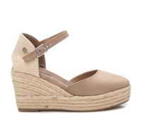 REFRESH - Alpargatas Mujer Taupe - Calzado Cómodo y Versátil - Moda casual - Modelo 17264408 (Talla 37)