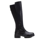 REFRESH - Bota Mujer Negro - Calzado Cómodo y Versátil - Moda casual - Modelo 17018401 (Talla 40)