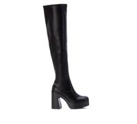 REFRESH - Bota Mujer Negro - Calzado Cómodo y Versátil - Moda casual - Modelo 17143701 (Talla 39)