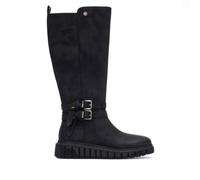 REFRESH - Bota Mujer Negro - Calzado Cómodo y Versátil - Moda casual - Modelo 17321201 (Talla 40)