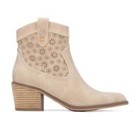 REFRESH - Botín Mujer Beige - Calzado Cómodo y Versátil - Moda casual - Modelo 17515002 (Talla 39)