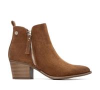 REFRESH - Botín Mujer Camel - Calzado Cómodo y Versátil - Moda casual - Modelo 17318001 (Talla 36)