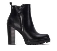 REFRESH - Botín Mujer Negro - Calzado Cómodo y Versátil - Moda casual - Modelo 17292301 (Talla 37)