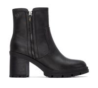 REFRESH - Botín Mujer Negro - Calzado Cómodo y Versátil - Moda casual - Modelo 17297002 (Talla 40)