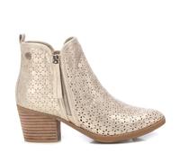 REFRESH - Botín Mujer Oro - Calzado Cómodo y Versátil - Moda casual - Modelo 17278406 (Talla 39)