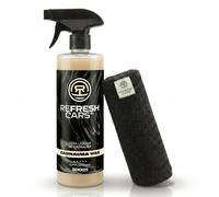 Refresh Cars Cera de Carnauba Coche Líquida 500 ml - Alto Brillo y Protección Hidrófoba, Fácil Aplicación en Carrocería, Realza el Color y Sella la Pintura