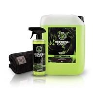 Refresh Cars Elimina Mosquitos e Insectos 5,5 L + Spray 500 ml - Limpiador Concentrado para Coche, Moto y Flota, Fórmula Segura con Pintura, Cristales y Cromados, Formato Profesional