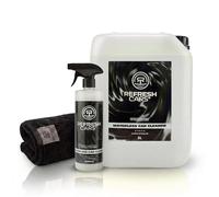 Refresh Cars Limpiador de Carroceria con Cera Carnauba 5,5 L + Spray 500 ml - Lavado en Seco Profesional con Ceramica Hibrida - Gran Formato Taller - Abrillantador Hidrofobico para Coche y Moto