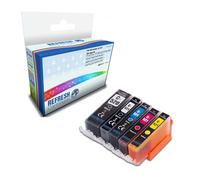 Refresh Cartridges Tinta Compatible Cartucho Recambio para Canon PGI-520BK (Multicolores)