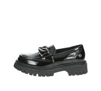 REFRESH Mocasines Charol Negro