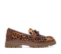 REFRESH - Mocasines Mujer Leopardo - Calzado Cómodo y Versátil - Moda Casual - Modelo 17300302 (Talla 37)