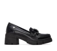 REFRESH - Mocasines Mujer Negro - Calzado Cómodo y Versátil - Moda Casual - Modelo 17290701 (Talla 39)