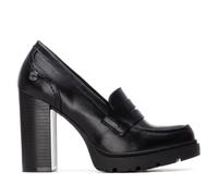 REFRESH - Mocasines Mujer Negro - Calzado Cómodo y Versátil - Moda Casual - Modelo 17292701 (Talla 40)