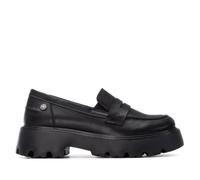 REFRESH - Mocasines Mujer Negro - Calzado Cómodo y Versátil - Moda Casual - Modelo 17319702 (Talla 39)