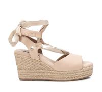 REFRESH - Sandalia Mujer Beige - Calzado Cómodo y Versátil - Moda casual - Modelo 17077106 (Talla 40)