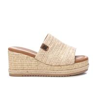 REFRESH - Sandalia Mujer Beige - Calzado Cómodo y Versátil - Moda casual - Modelo 17175301 (Talla 39)