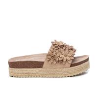 REFRESH - Sandalia Mujer Beige - Calzado Cómodo y Versátil - Moda casual - Modelo 17246202 (Talla 39)