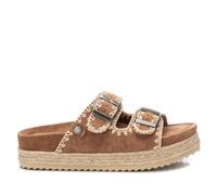 REFRESH - Sandalia Mujer Camel - Calzado Cómodo y Versátil - Moda casual - Modelo 17195004 (Talla 39)