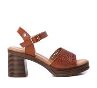 REFRESH - Sandalia Mujer Camel - Calzado Cómodo y Versátil - Moda casual - Modelo 17252301 (Talla 39)