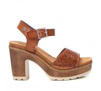 REFRESH - Sandalia Mujer Camel - Calzado Cómodo y Versátil - Moda casual - Modelo 17278101 (Talla 38)