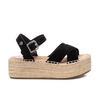 REFRESH - Sandalia Mujer Negro - Calzado Cómodo y Versátil - Moda casual - Modelo 17079404 (Talla 38)