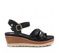 REFRESH - Sandalia Mujer Negro - Calzado Cómodo y Versátil - Moda casual - Modelo 17268205 (Talla 40)