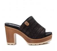 REFRESH - Sandalia Mujer Negro - Calzado Cómodo y Versátil - Moda casual - Modelo 17270304 (Talla 40)