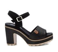 REFRESH - Sandalia Mujer Negro - Calzado Cómodo y Versátil - Moda casual - Modelo 17270605 (Talla 40)