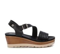 REFRESH - Sandalia Mujer Negro - Calzado Cómodo y Versátil - Moda casual - Modelo 17284601 (Talla 39)