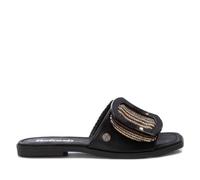 REFRESH - Sandalia Mujer Negro - Calzado Cómodo y Versátil - Moda casual - Modelo 17286103 (Talla 38)