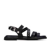 REFRESH - Sandalia Mujer Negro - Calzado Cómodo y Versátil - Moda casual - Modelo 17519503 (Talla 39)