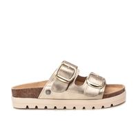 REFRESH - Sandalia Mujer Oro - Calzado Cómodo y Versátil - Moda casual - Modelo 17272101 (Talla 38)
