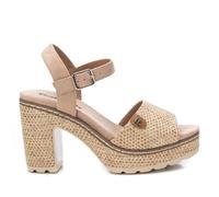 REFRESH - Sandalia Mujer Taupe - Calzado Cómodo y Versátil - Moda casual - Modelo 17270601 (Talla 37)