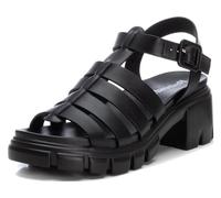 REFRESH 171540, Sandalia Mujer, Negro, 36 EU