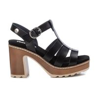 REFRESH - Sandalias Cangrejeras Mujer Negro - Calzado Cómodo y Versátil - Moda casual - Modelo 17187805 (Talla 38)