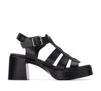 REFRESH - Sandalias Cangrejeras Mujer Negro - Calzado Cómodo y Versátil - Moda casual - Modelo 17509501 (Talla 38)