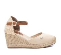 REFRESH - Alpargatas Mujer Beige - Calzado Cómodo y Versátil - Moda Casual - Modelo 17074308 (Talla 40)