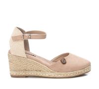 REFRESH - Sandalias con Cuña Mujer Beige - Calzado Cómodo y Versátil - Moda casual - Modelo 17188202 (Talla 40)