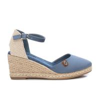 REFRESH - Sandalias con Cuña Mujer Jeans - Calzado Cómodo y Versátil - Moda casual - Modelo 17188206 (Talla 37)