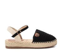 REFRESH - Sandalias con Cuña Mujer Negro - Calzado Cómodo y Versátil - Moda Casual - Modelo 17273102 (Talla 37)