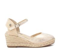REFRESH - Sandalias con Cuña Mujer Oro - Calzado Cómodo y Versátil - Moda casual - Modelo 17285901 (Talla 40)