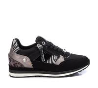 REFRESH - Zapatilla Cierre de Cremallera para Mujer, Color: Negro, Talla: 36