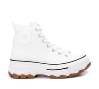 REFRESH - Zapatilla Mujer Blanco - Calzado Cómodo y Versátil - Moda casual - Modelo 17247606 (Talla 37)