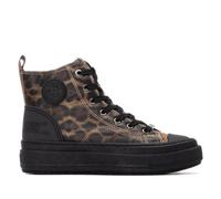 REFRESH - Zapatilla Mujer Leopardo - Calzado Cómodo y Versátil - Moda Casual - Modelo 17307503 (Talla 38)