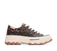 REFRESH - Zapatilla Mujer Leopardo - Calzado Cómodo y Versátil - Moda Casual - Modelo 17307905 (Talla 37)