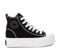 REFRESH - Zapatilla Mujer Negro - Calzado Cómodo y Versátil - Moda casual - Modelo 17247504 (Talla 38)